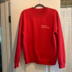 HARRY STYLES OFFICIAL MERCH CREWNECK